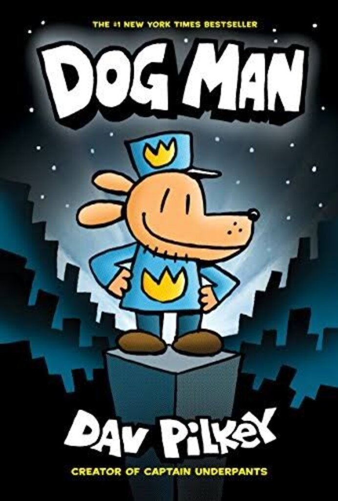 Dog Man #1 by Dav Pilkey Hardcover | 2016 Scholastic