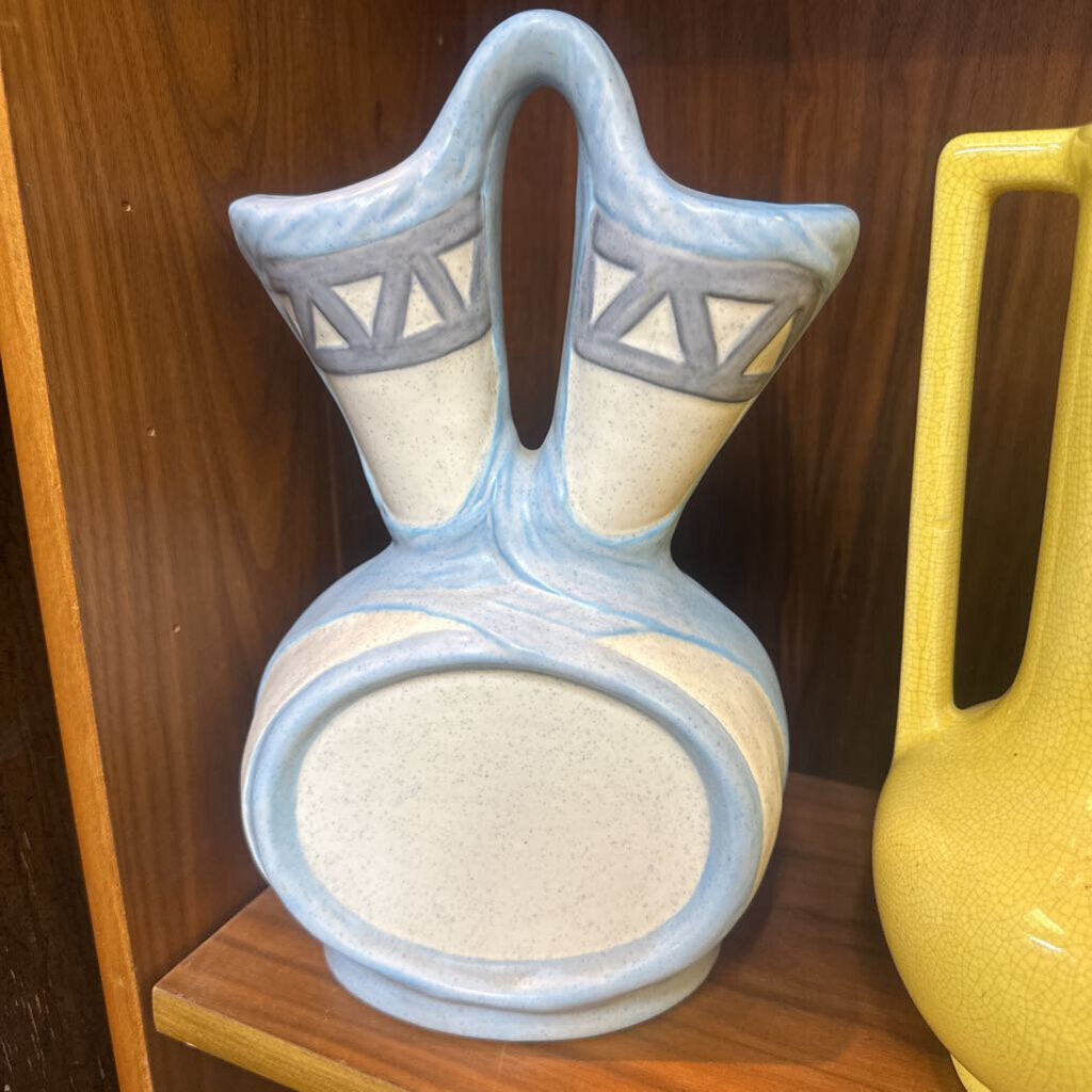 VTG DOUBLE SPOUT WEDDING VASE