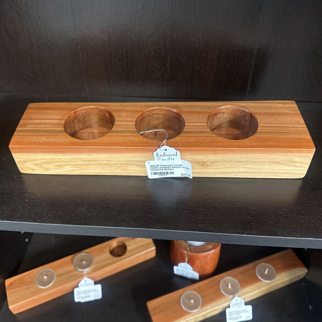 Redwood Candle Holder (medium)