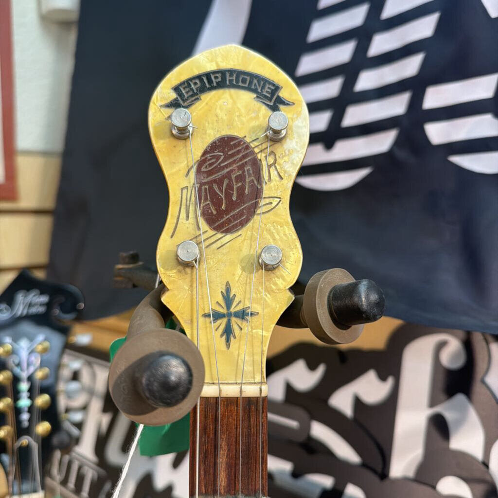Epiphone Mayfair 5-String Resonator Banjo Natural Mahogany