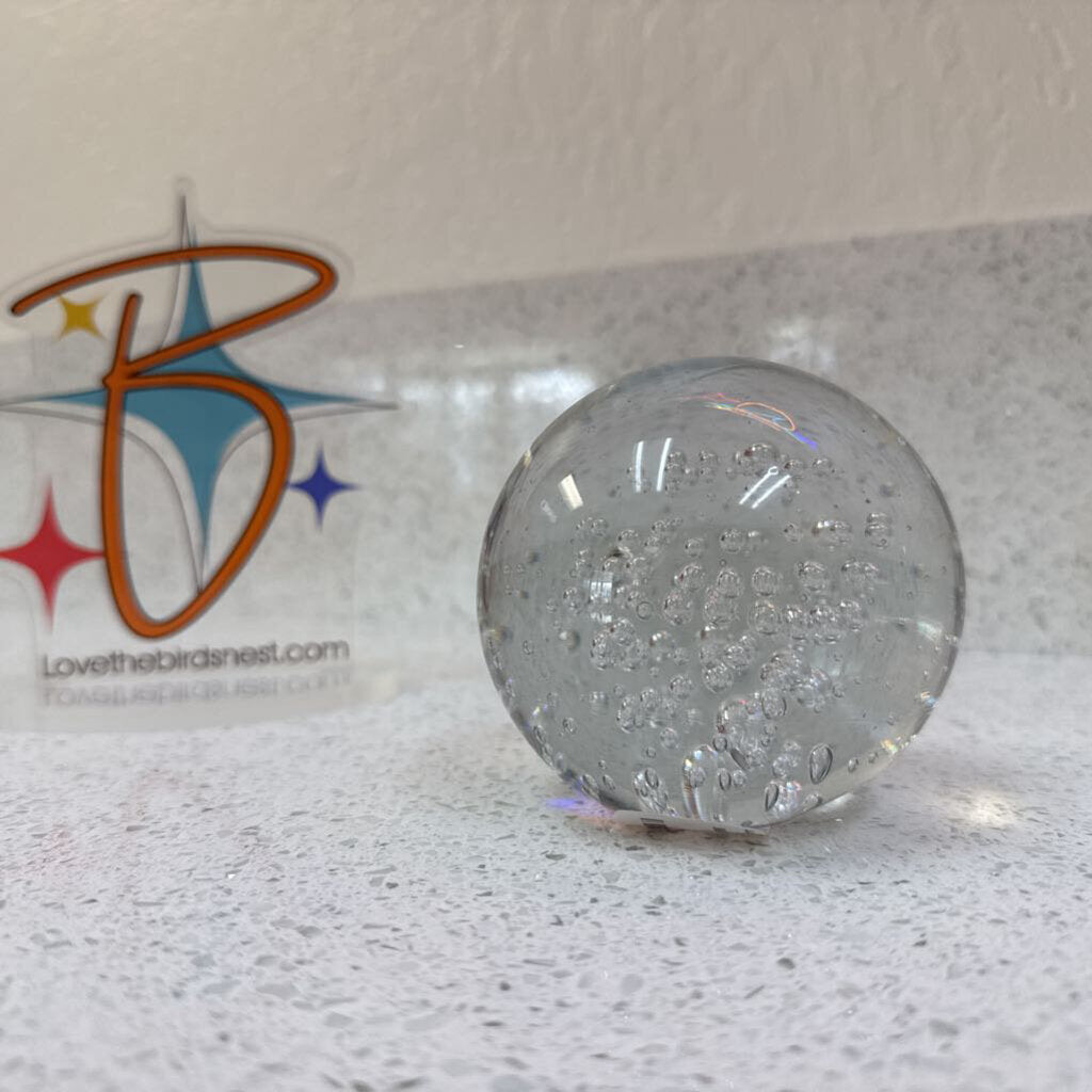 Med. Glass Paperweight