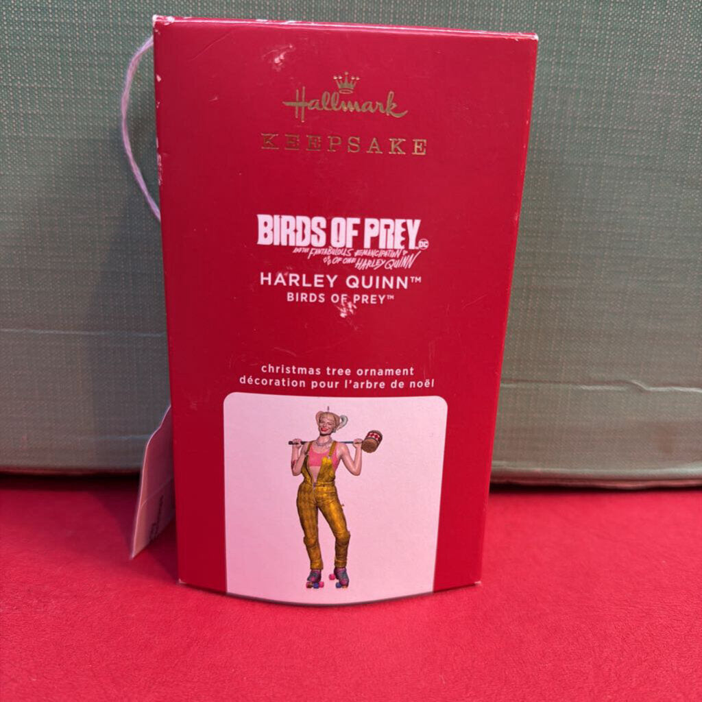 Hallmark Keepsake Harley Quinn Birds of Prey Christmas Tree Ornament