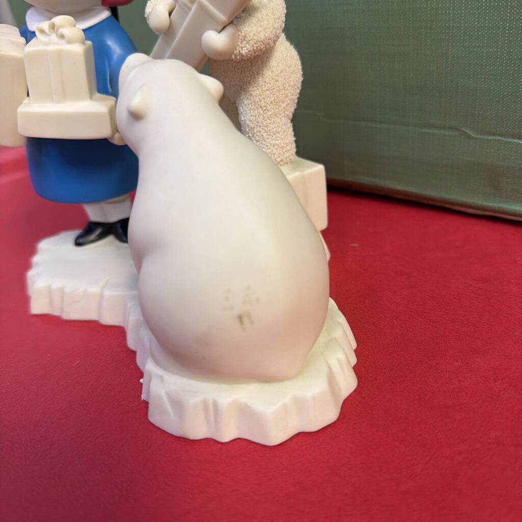 Department 56 Snowbabies Figurine with Polar Bear
