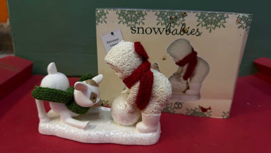 Snowbabies Reindeer Games Figurine