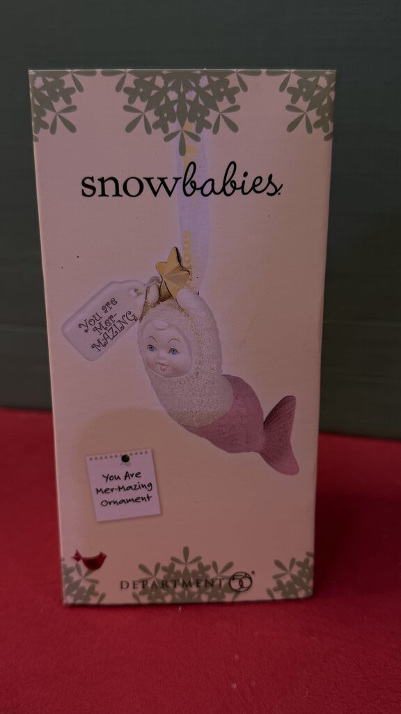 Snowbabies Mer-Mazing Ornament