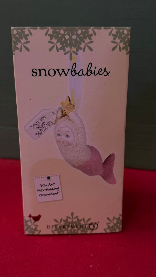 Snowbabies Mer-Mazing Ornament