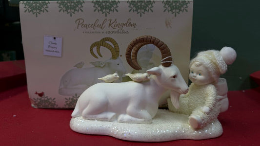 Peaceful Kingdom Snowbabies Climb Every Mountain