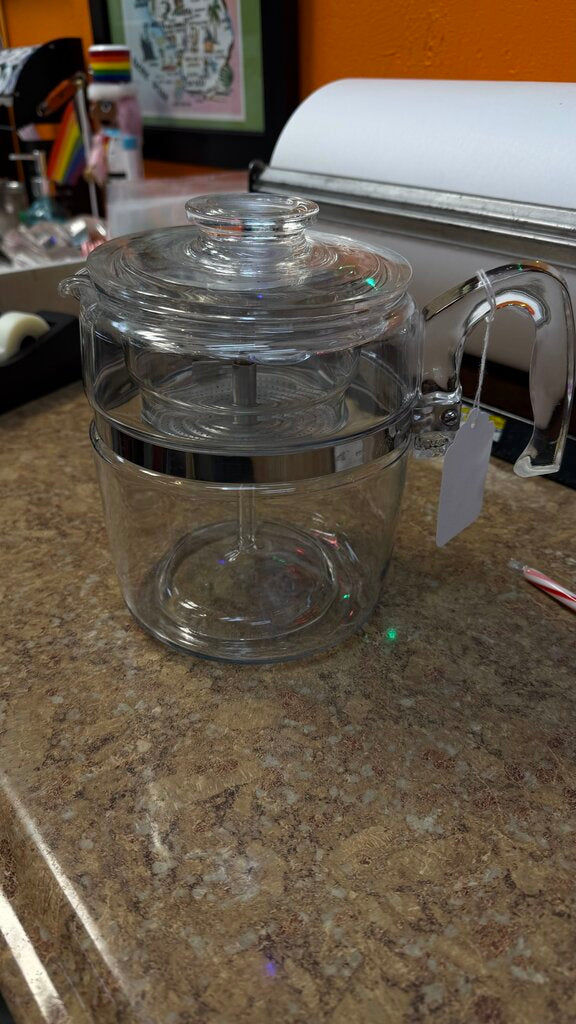 Pyrex 9 Cup Percolator - Excellent Used Condition