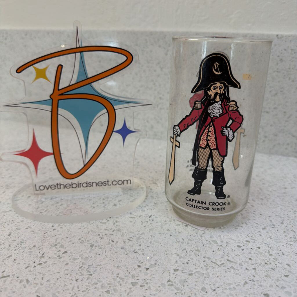 VTG, CAPTAIN CROOK GLASS