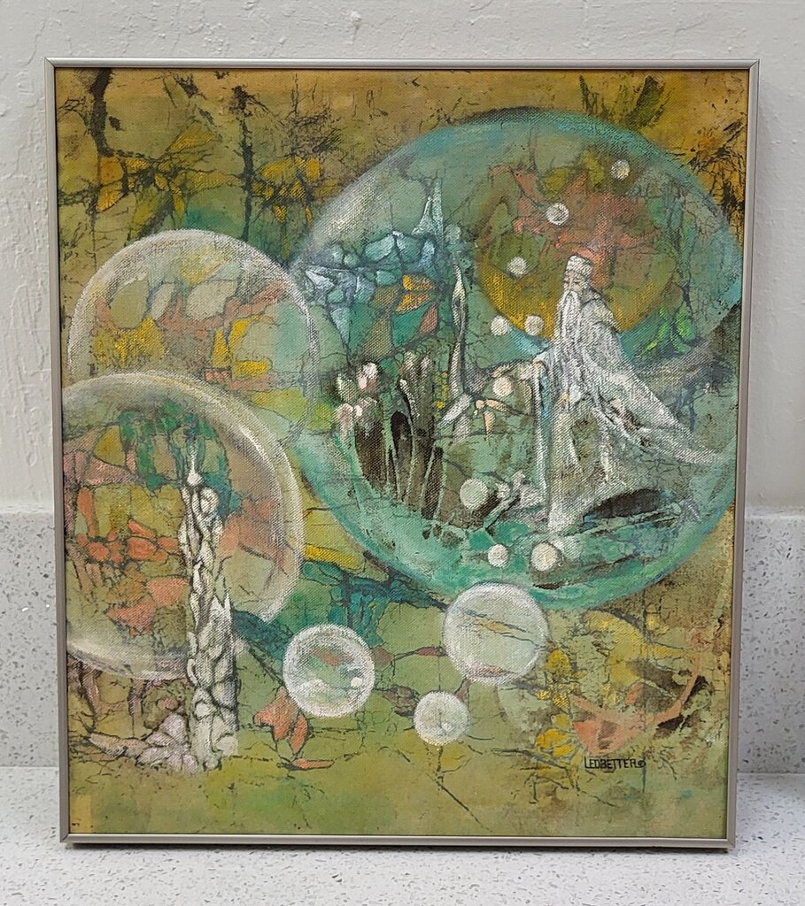 Emy Ledbetter Original Painting - Ancient Asian Realm Collection