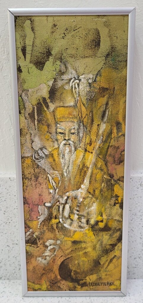 Emy Ledbetter Original Painting - Ancient Asian Realm Collection