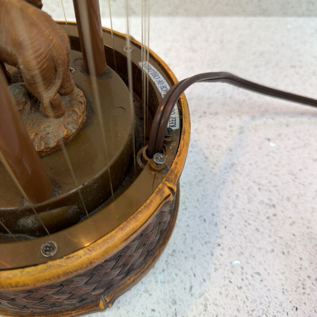 Vintage Cheyenne Industries Oil Rain Lamp | Retro 1970s Table Lamp