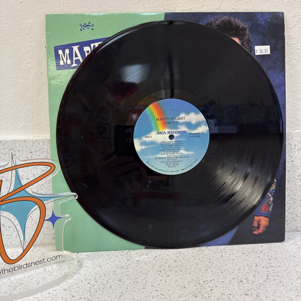 MARTY STUART-Tempted(Rare on Vinyl)