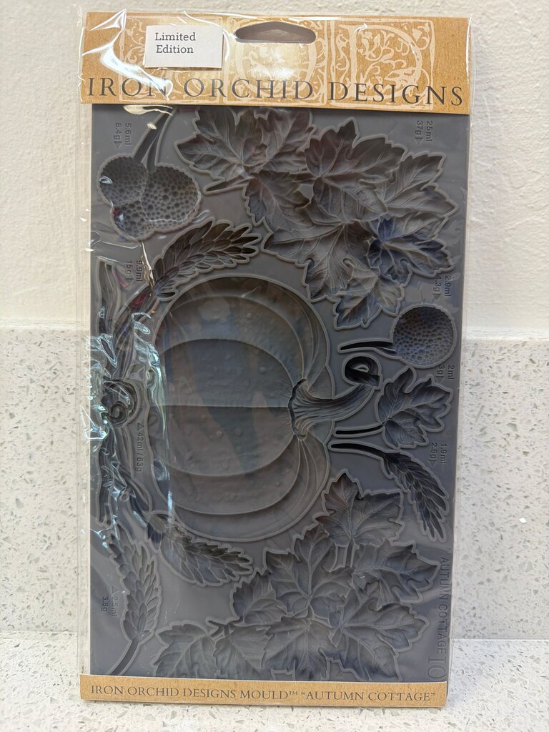 Iron Orchid Designs Mould Autumn Cottage