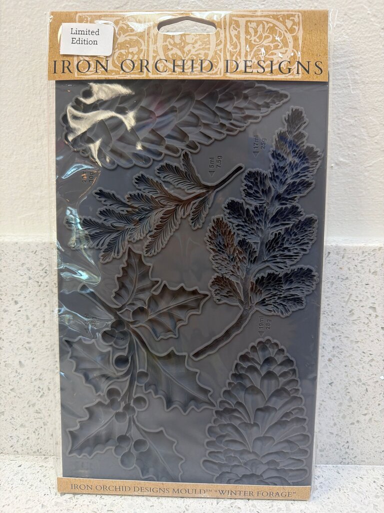 Iron Orchid Designs Mould™ "Winter Forage"