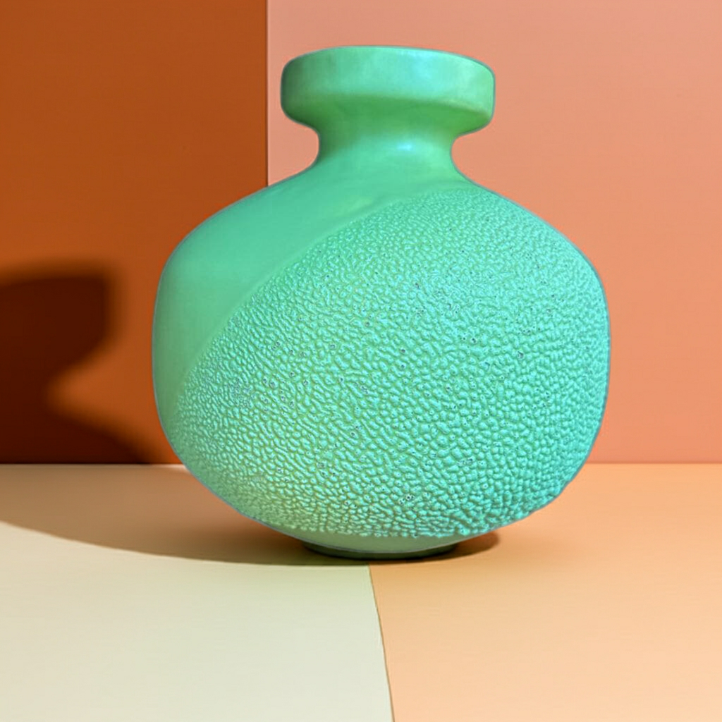 GREEN HAEGER VASE