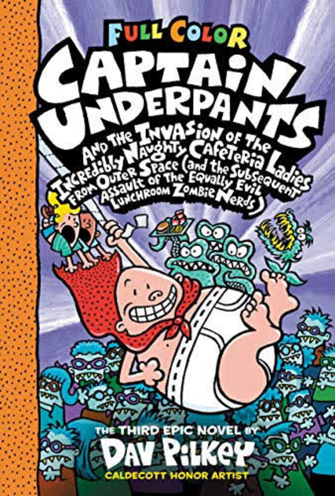 Captain Underpants #3 Dav Pilkey Hardcover | Children's Book