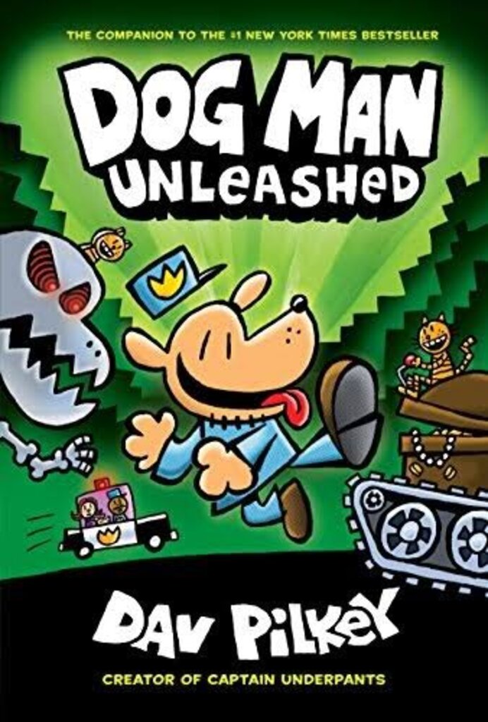 Dog Man Unleashed #2 by Dav Pilkey Hardcover