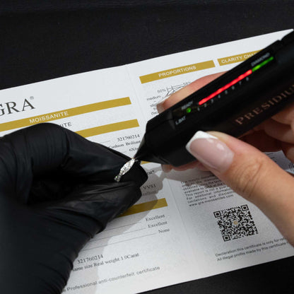 925 Sterling Silver Moissanite Twist Stackable Women Band