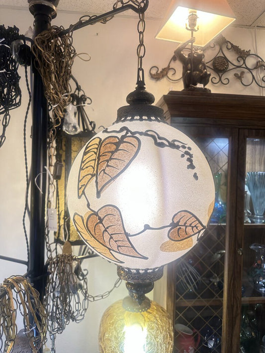LEAFED SWAG LAMP