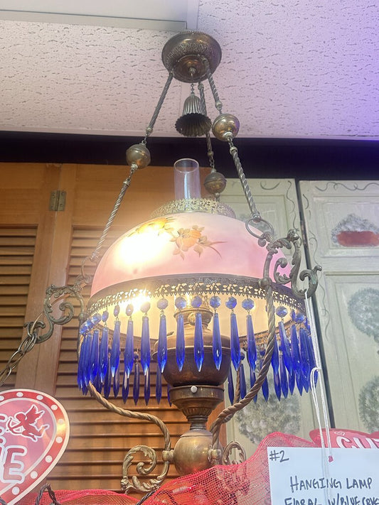 FLORAL HANGING LAMP