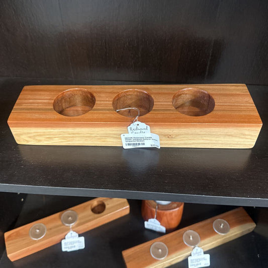 Redwood Candle Holder (medium)