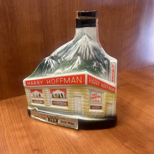 VTG: 1969 "HARRY HOFFMAN LIQUORS" JIM BEAM DECANTER