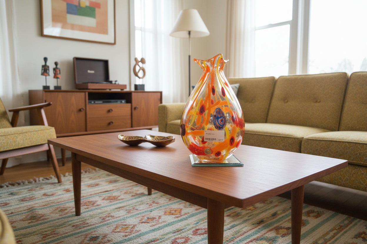 Art glass vase
