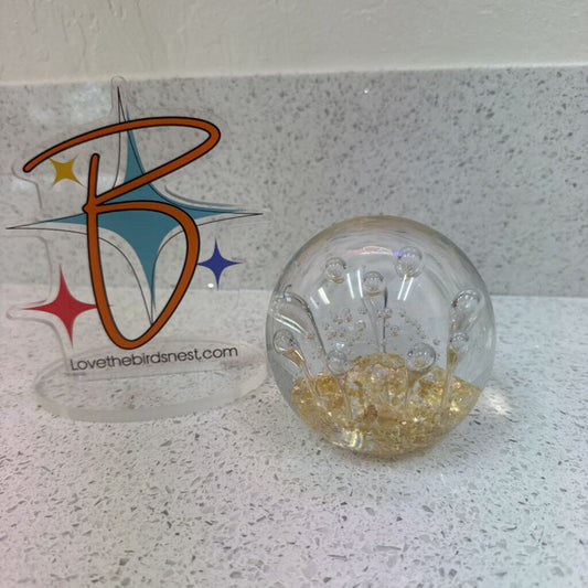 Bubble paperweight