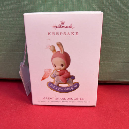 Hallmark Keepsake Ornament Great Granddaughter