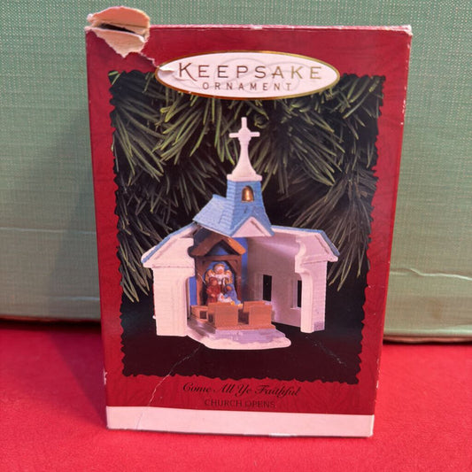 Hallmark Keepsake Ornament Church Opens
