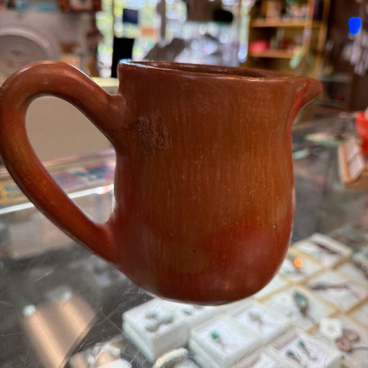 Vintage Rustic Pottery Pitcher