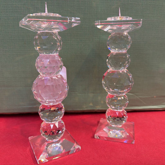 Swarovski Crystal Candle Holders