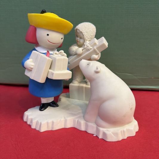 Department 56 Snowbabies Figurine with Polar Bear