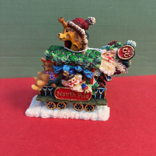 Crinkle North Pole Car Christmas Collectible