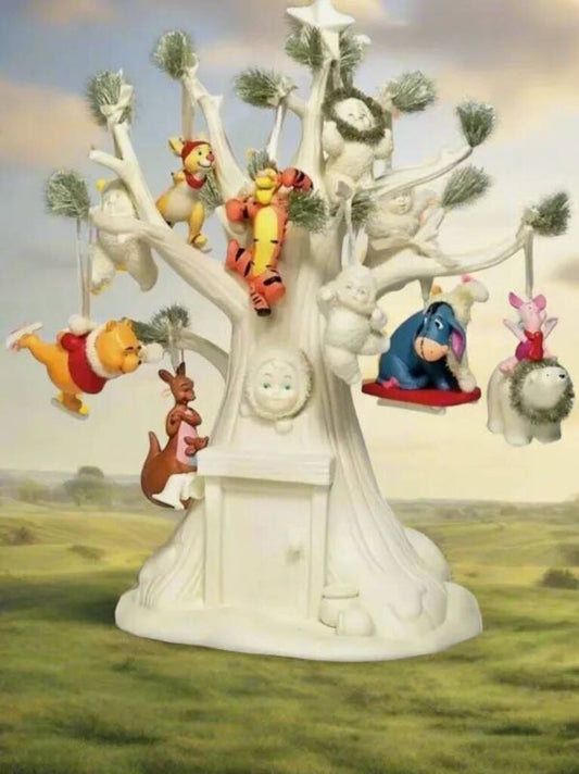 A Very Pooh Christmas Snowbabies Set