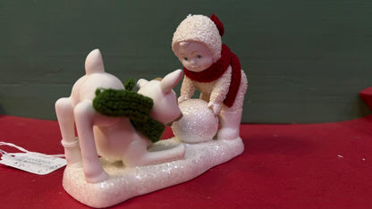 Snowbabies Reindeer Games Figurine