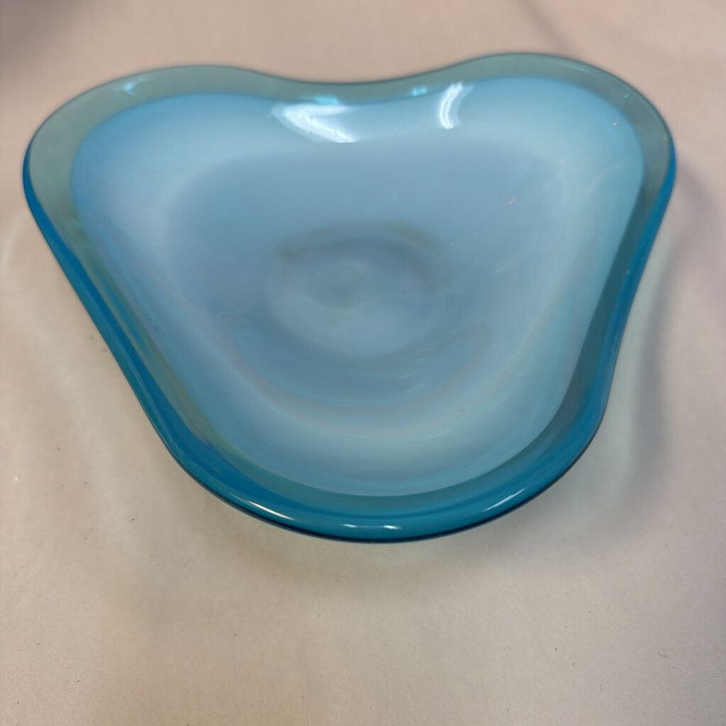 MURANO SOMMERSO BIOMORPHIC BOWL