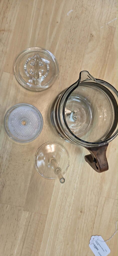 Pyrex Flameware WW2 Era Percolator