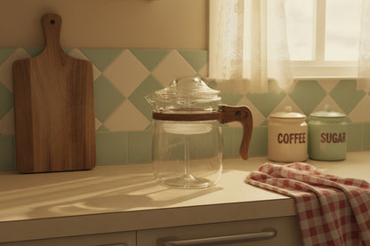 Pyrex Flameware WW2 Era Percolator