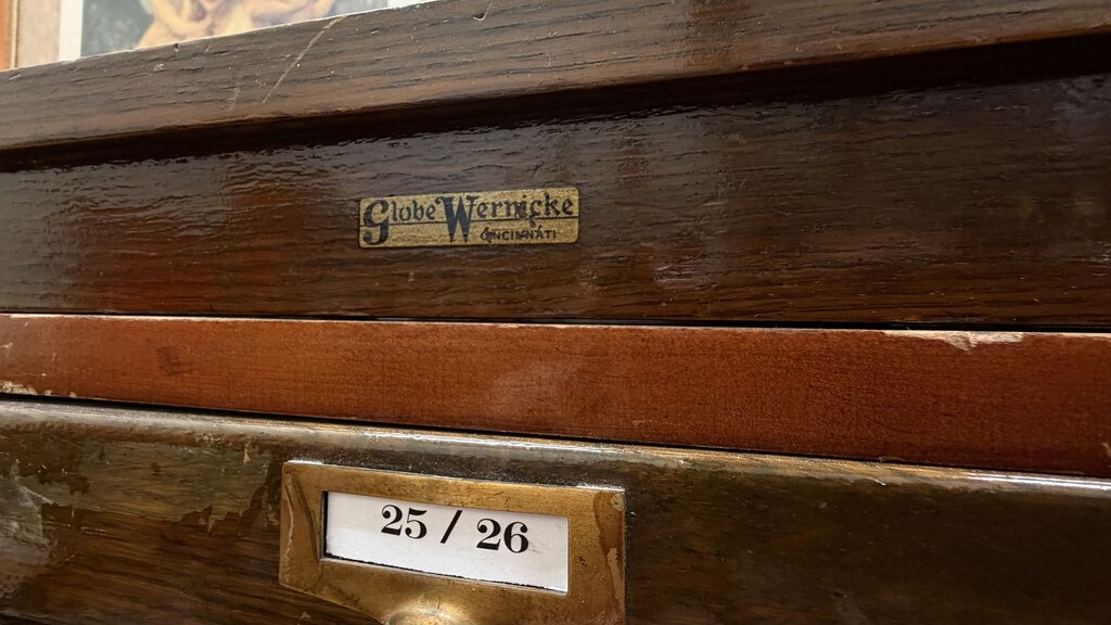 Vintage Globe-Wernicke Multi-Drawer Cabinet
