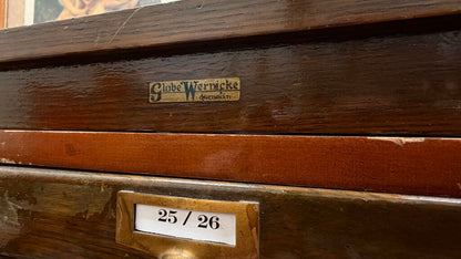 Vintage Globe-Wernicke Multi-Drawer Cabinet