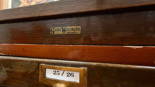 Vintage Globe-Wernicke Multi-Drawer Cabinet