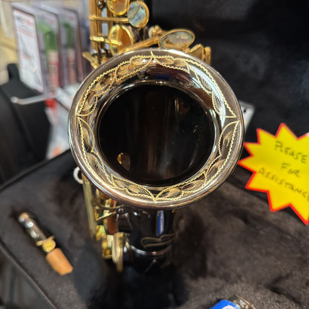Yanagisawa Curved Soprano Sax Black & Gold Edition