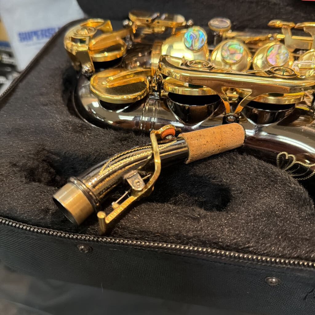 Yanagisawa Curved Soprano Sax Black & Gold Edition
