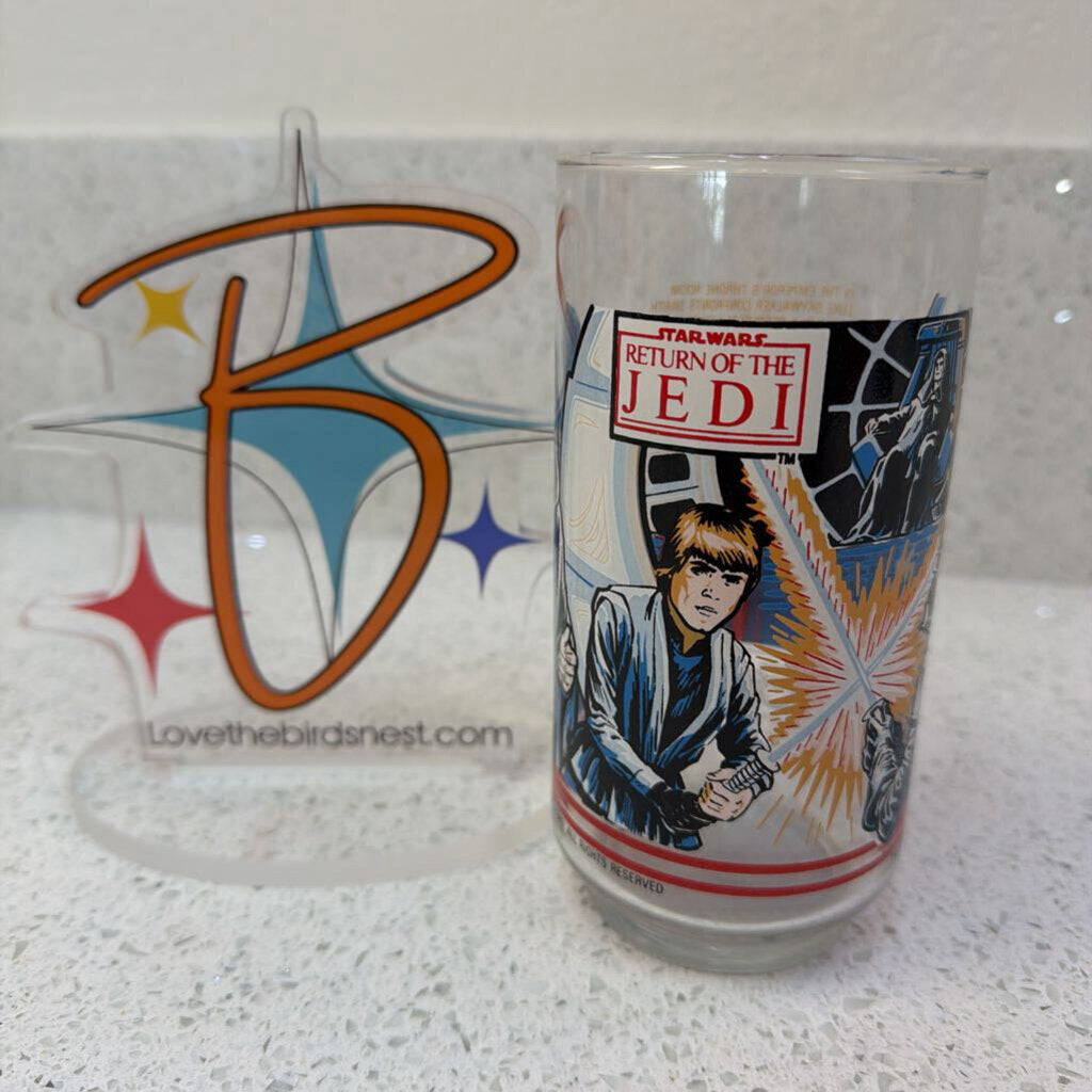 COCA COLA/STAR WARS RETUN OF THE JEDI GLASS