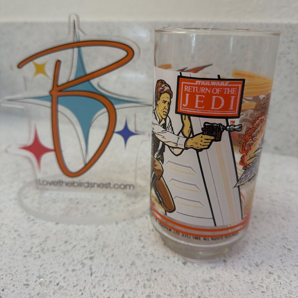 RETURN OF THE JEDI GLASS