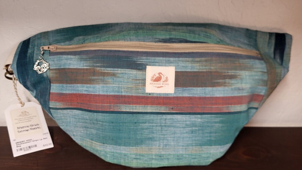 MENDED WING - Southwestern Stripe Lg. Belt Bag