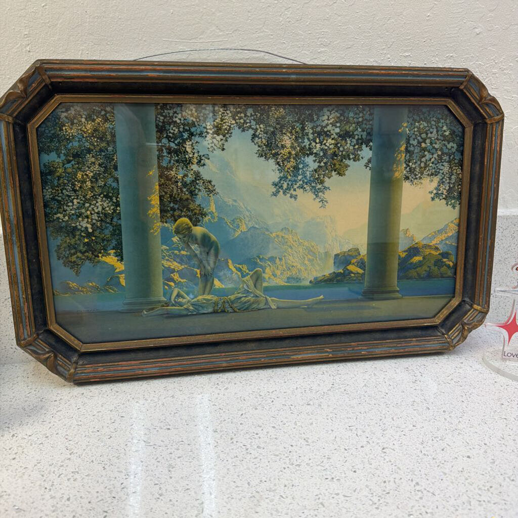 "DAYBREAK" LITHOGRAPH BY MAXFIELD PARISH