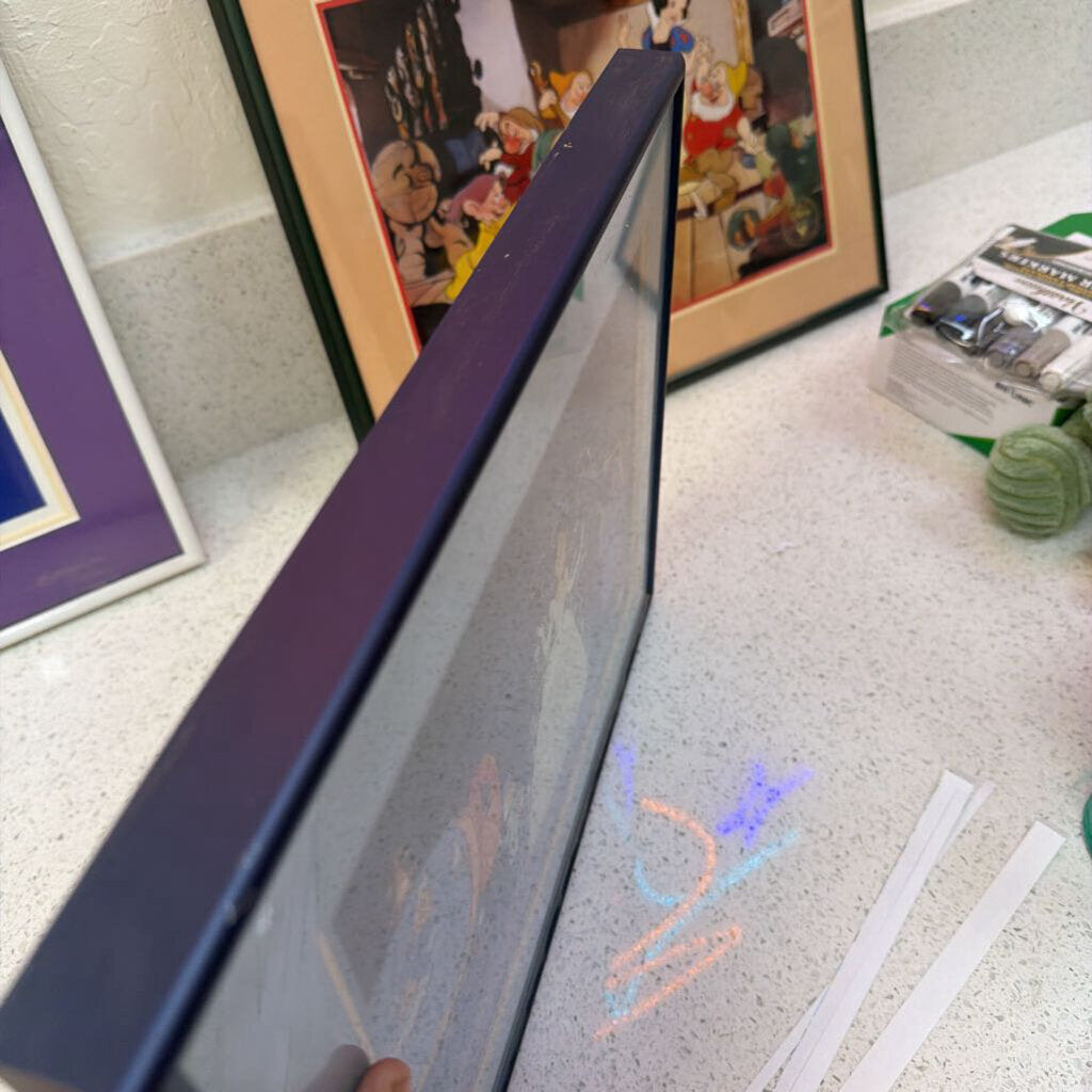 CINDERELLA LITHOGRAPH IN FRAME